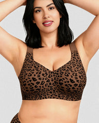 Brown Leopard print