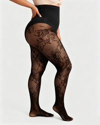 Lace Floral-Black