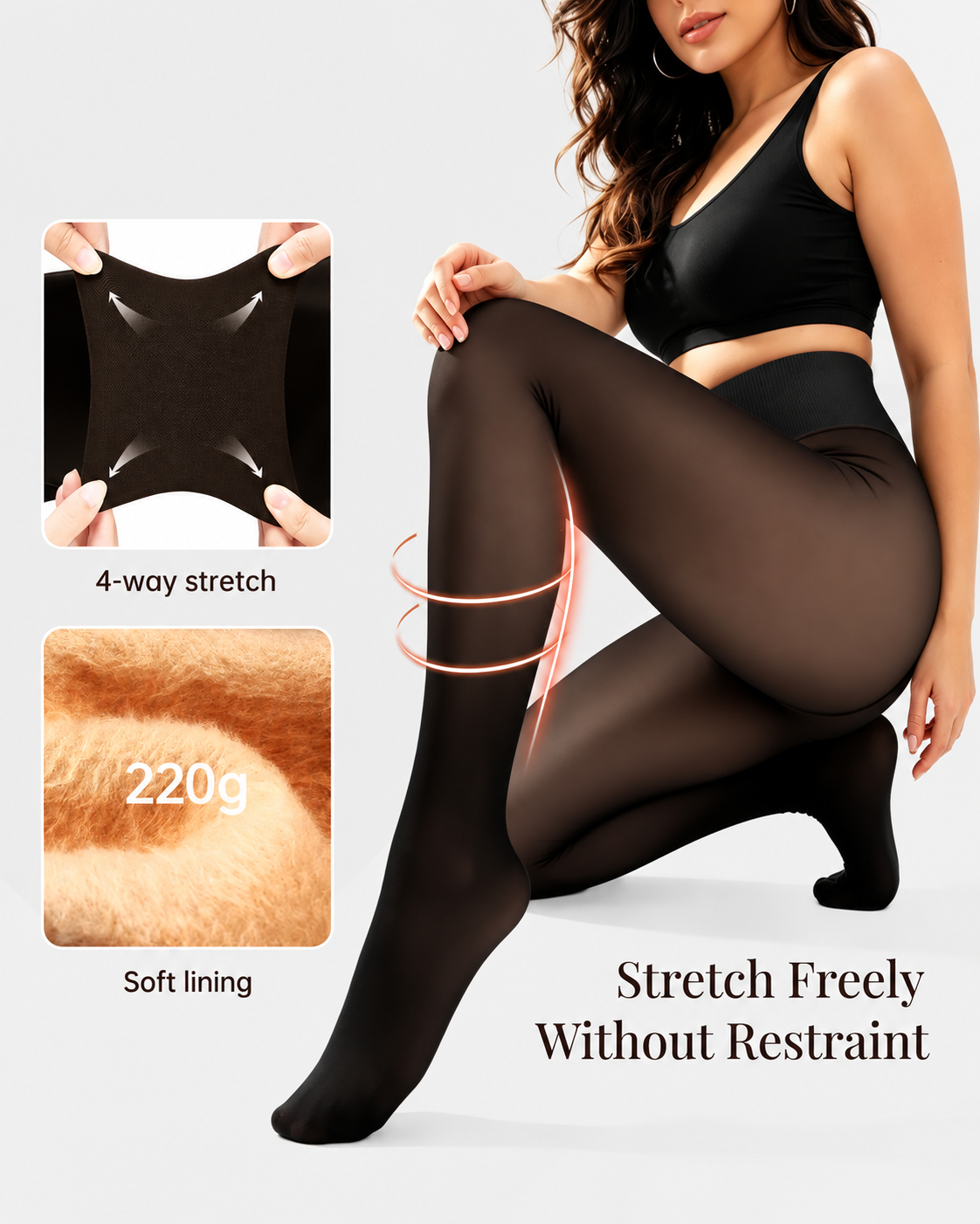 Viral One-Seam Shaping Fleece Leggings